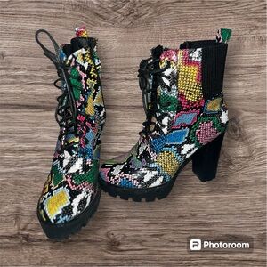 🌈Ashley Stewart Platform Boots🌈